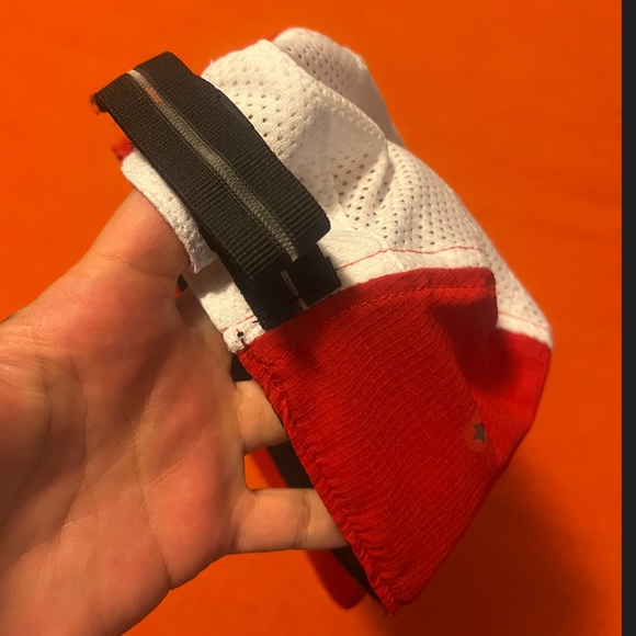 Coal unisex retro red and white logo Jetty baseball cap hat NWT - Picture 3 of 7